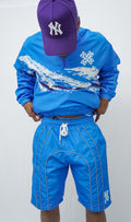 Aqua Retro Jazz Short Set