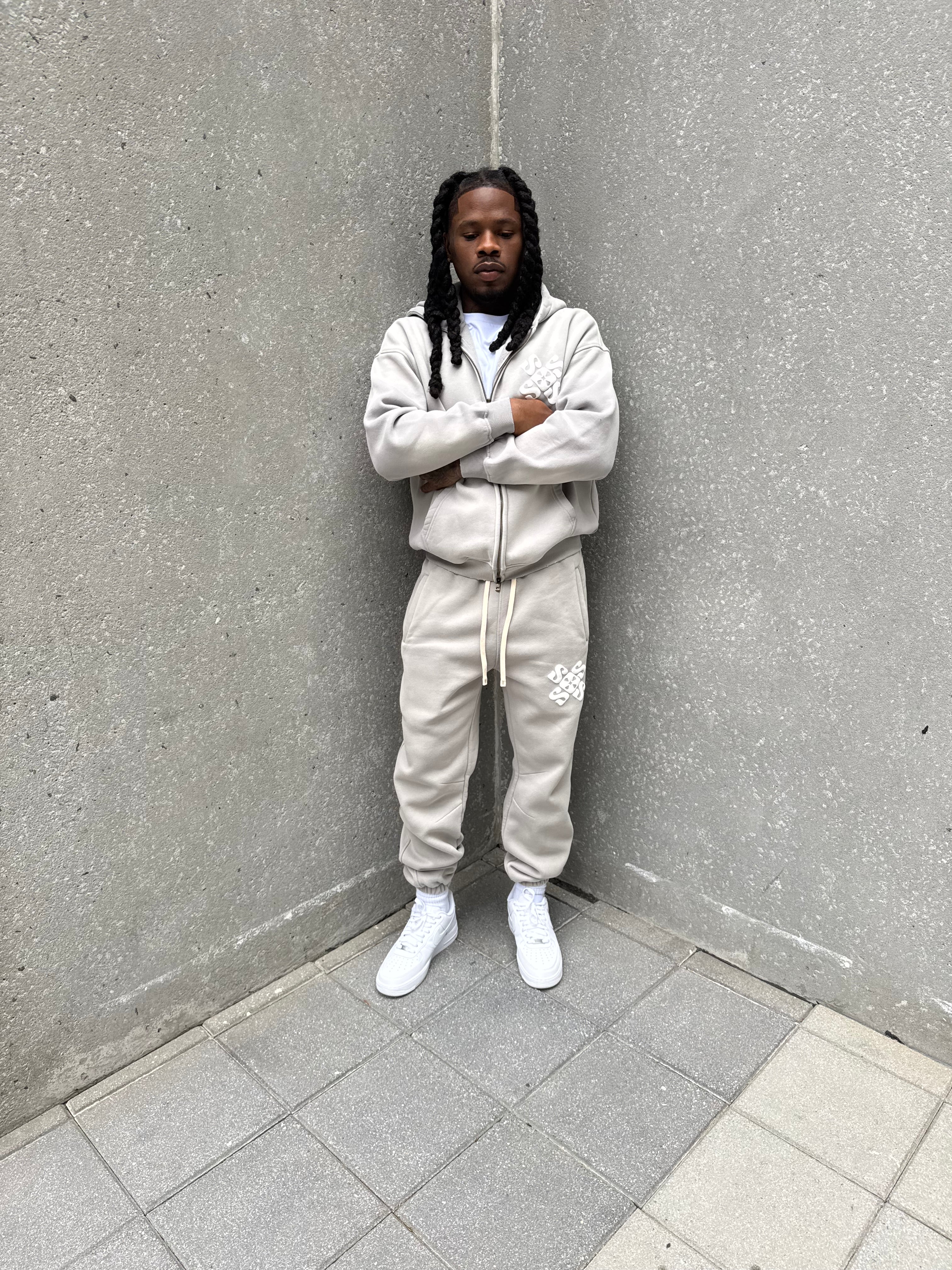 SOS GREY Leisure Sweatsuit