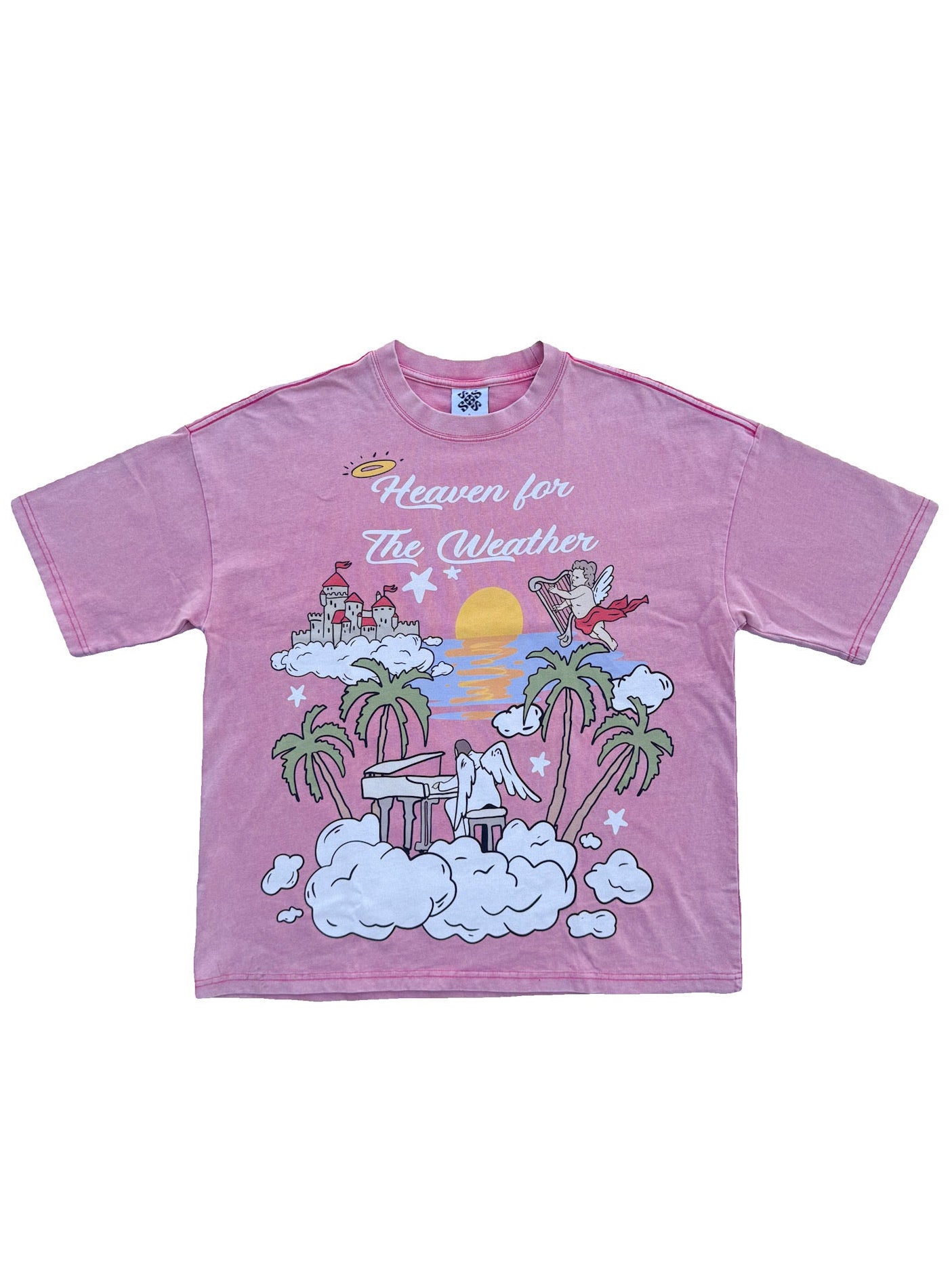 SOS HEAVEN FOR THE WEATHER GRAPHIC TEE