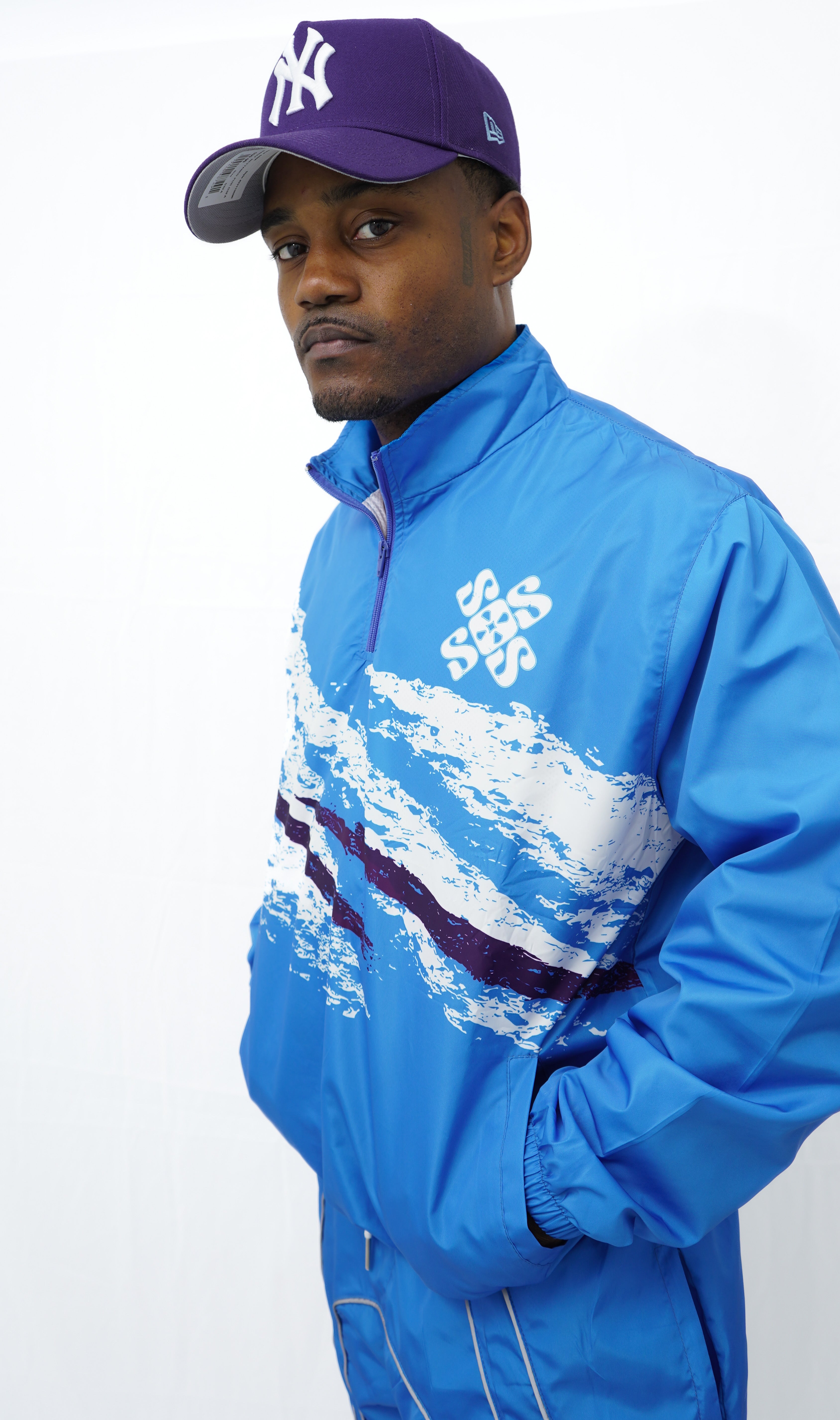 Aqua Retro Jazz Short Set