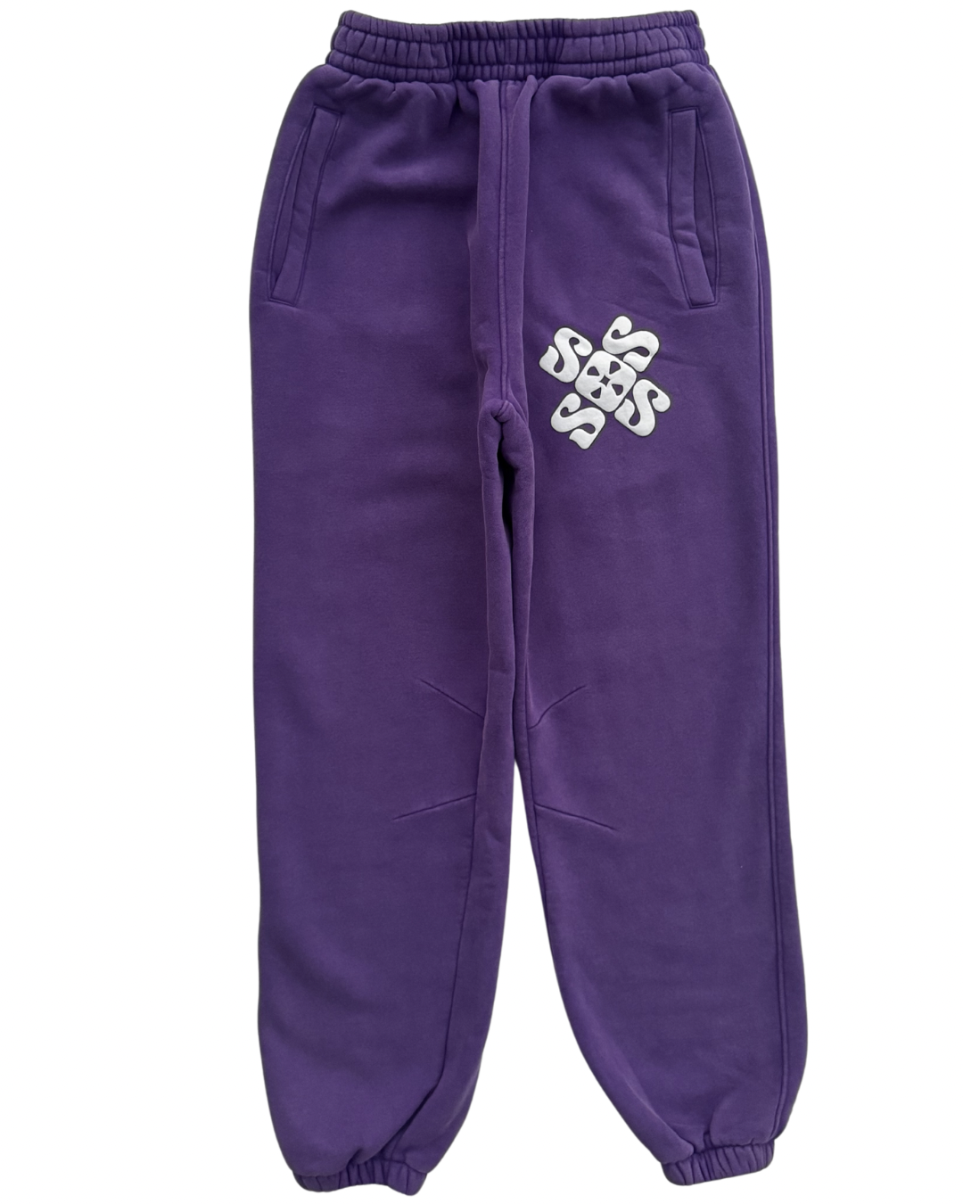 SOS Purple Acid Wash Sweatsuit