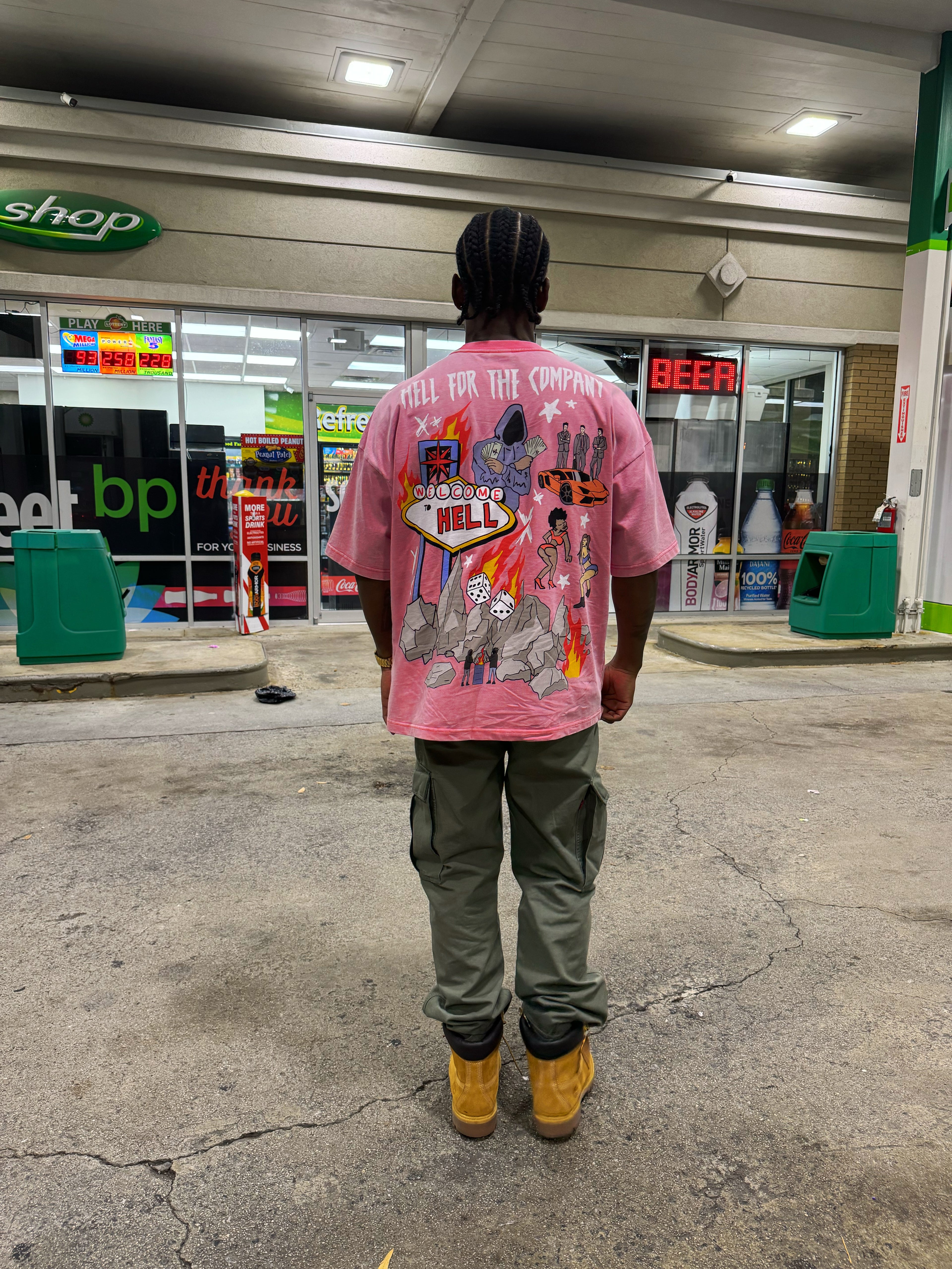 SOS HEAVEN FOR THE WEATHER GRAPHIC TEE