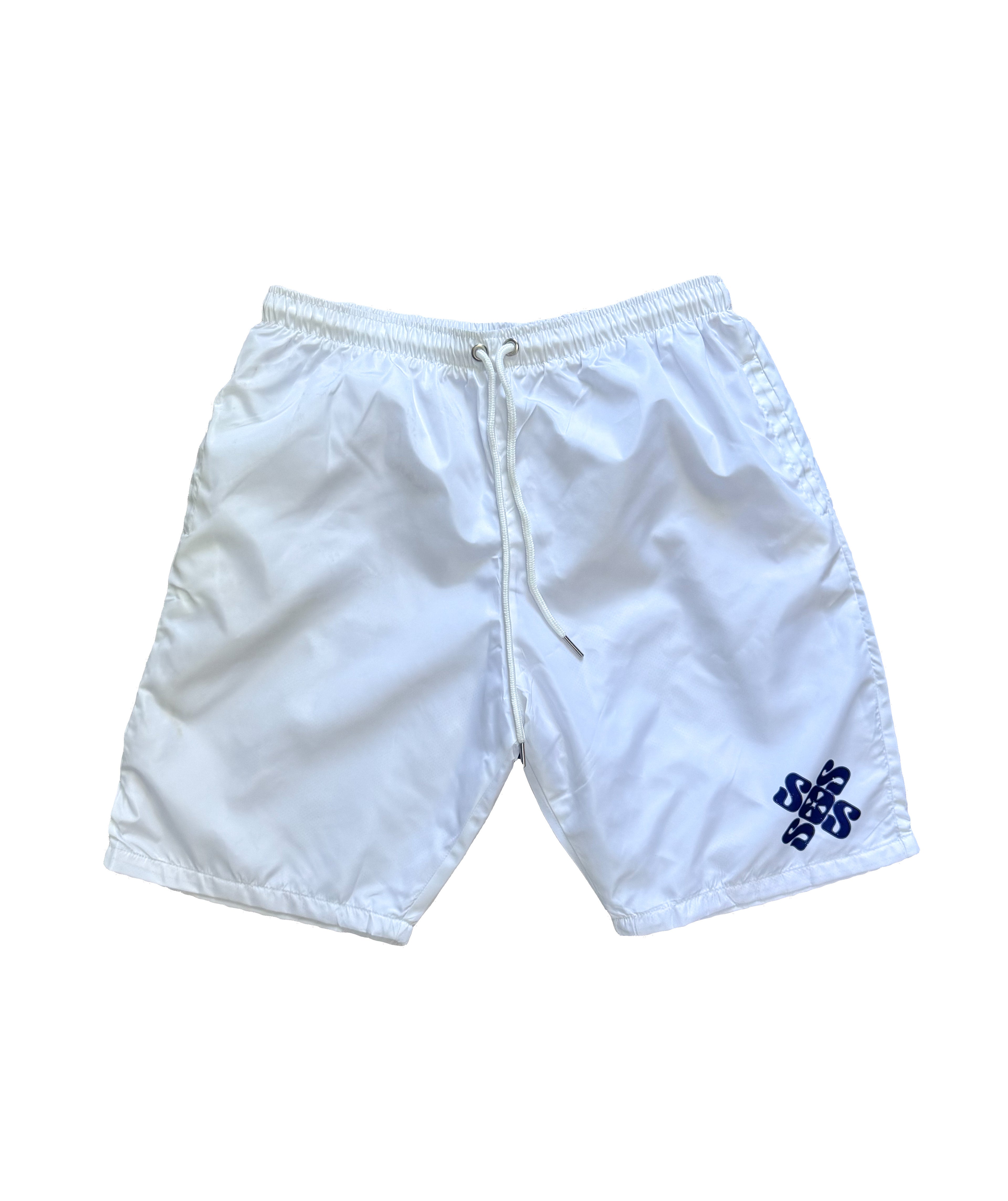 White Retro Jazz Short Set