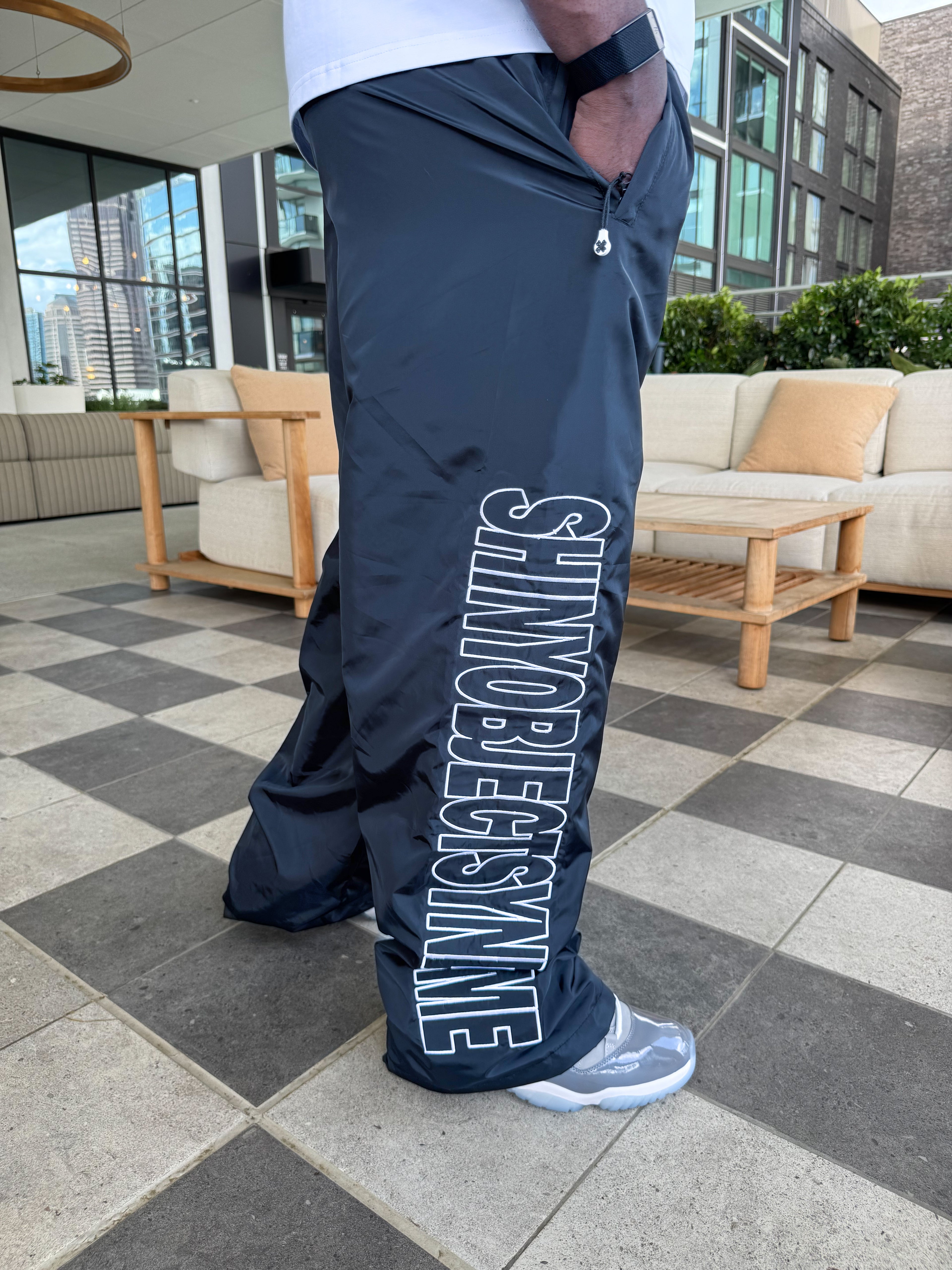 SOS OVERSIZED TRACK PANTS