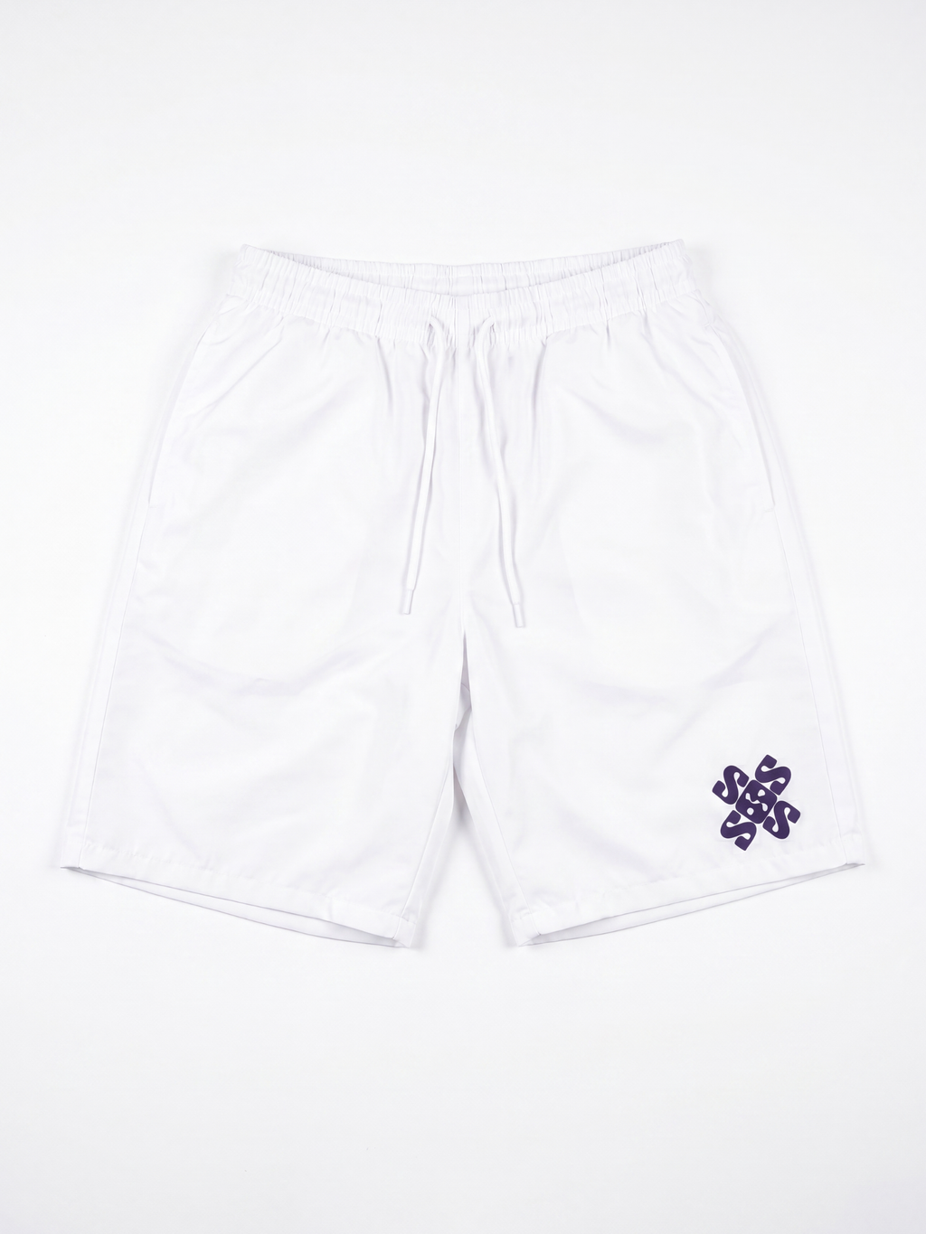 White Retro Jazz Short Set
